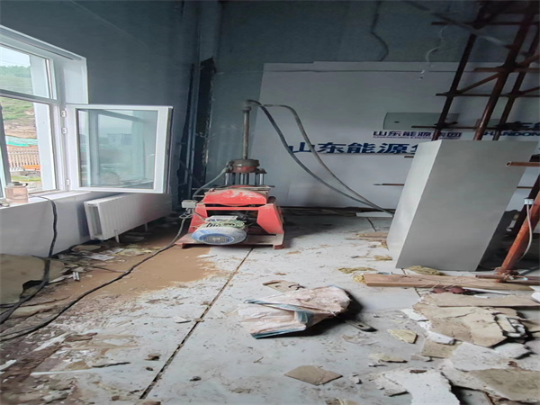 德化地基基础下沉墙体裂缝加固注浆顶升施工