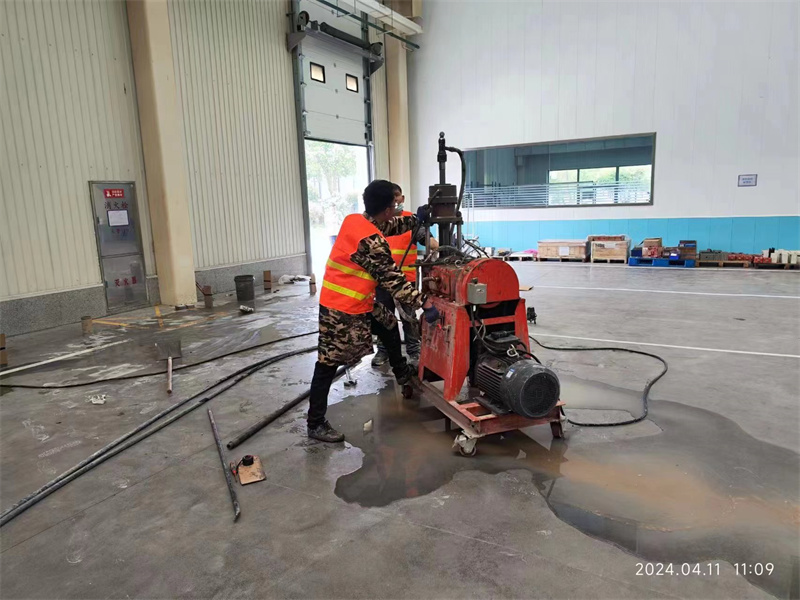 德化厂房地面下沉塌陷注浆加固施工